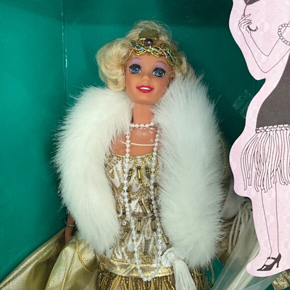 1920s Flapper Barbie Doll Great Eras Collection #4062 - Picture 3 of 7